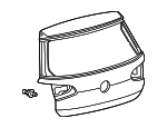 5H6827025D - Body: Lift Gate for Volkswagen Image