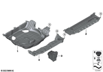 51477438261 - : Storage Tray, Trunk Floor, Rear for BMW Image