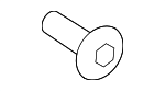 N10507301 - Body: Bumper Cover Support Rail Nut for Audi Image