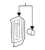 23323161 - Body: Reinforced Plate for Cadillac: ATS, CTS | Chevrolet: Camaro Image