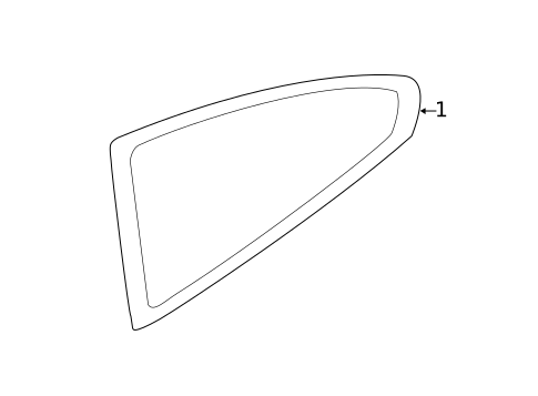 Glass & Hardware for 2017 BMW M4 #1