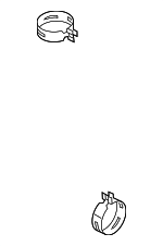 11537546422 - Cooling System: Engine Coolant Pipe Clamp for Mini Image