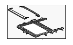 6320378030 - Body: Sunroof Frame for Lexus: NX250, NX350, NX350h, NX450h+ Image