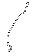 16127408413 - Emission System: Breather Tube for BMW: 228i, 228i xDrive, 230i, 230i xDrive, M2, M235i, M235i xDrive, M240i, M240i xDrive Image