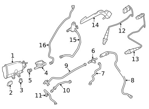 Emission Components for 2021 BMW M240i #0
