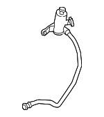 16137438454 - : 2014-2023 BMW - Vent Pipe for BMW: 228i, 228i xDrive, 230i, 230i xDrive, M2, M235i, M235i xDrive, M240i, M240i xDrive Image