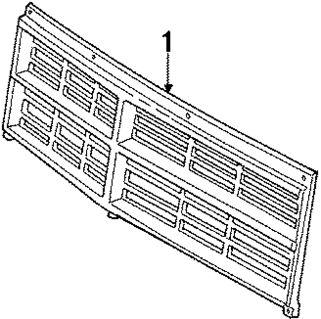 4335140 - Body: Grille for Mopar Image
