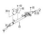 R5154526AD - Steering: Rack And Pinion Gear, Remanufactured for Mopar Image
