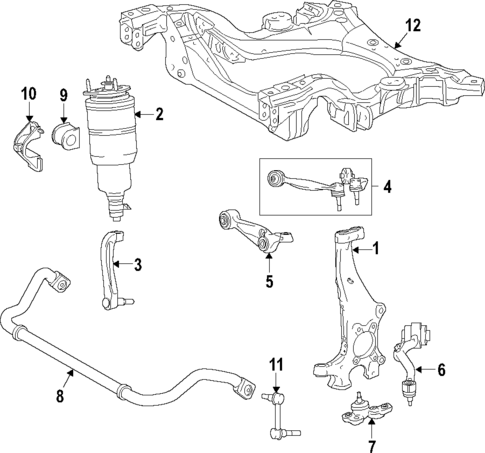 Upper Control Arm for 2009 Lexus LS600h #0