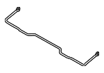 K2C028151SJ - Suspension: Stabilizer Bar for Kia: Sephia, Spectra Image