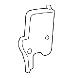 7187624050 - Body: Recline Cover for Lexus: RC F, RC200t, RC300, RC350 Image