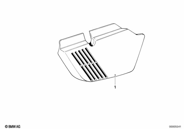 46631237173 - : Battery Cover Left Prime Coated for BMW-Motorrad Image