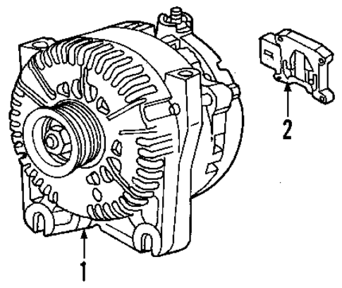 Alternator for 2005 Ford Explorer #1