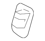 52207304332 - Body: Button Cover for BMW: i3, i3s Image