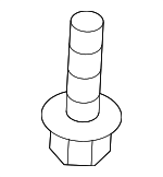 904500013 - Body: Lower Side Panel Bolt for Subaru Image