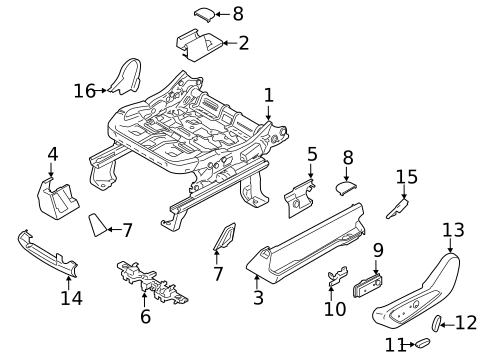 Power Seats for 2019 Lincoln MKC #0