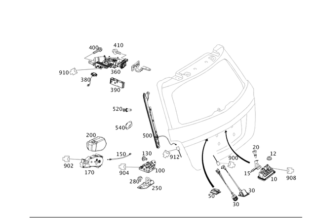 9989021 - : Cover Cap for Mercedes-Benz Image