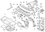 51481915964 - Vehicle Trim: Expanding Rivet for BMW Image