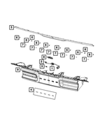 68254139AA - Electrical: Switch Button for Mopar Image