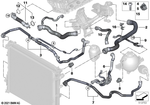 17125A4E4B8 - : Hose, Cylinder Head-Expansion Tank for BMW Image