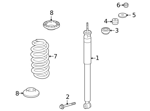 Shocks & Components for 2008 Smart Fortwo | Mercedes-Benz Classic