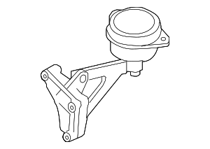 9A137504221 - Engine: Manual Transmission Mount for Porsche Image