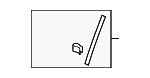 8W8837151 - Body: Weather-strip On Body Bracket for Audi Image