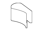 8T8837073 - Body: Door Seal Retainer Plate Clip for Audi Image