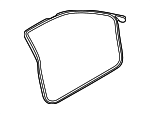 8W8831707A - Body: Weather-strip On Body for Audi Image