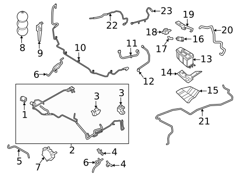 Brackets, Flanges & Hangers for 2026 Porsche Cayenne #0