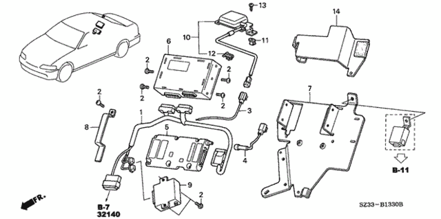 On-Star Unit for 2002 Acura RL #0