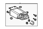 777400T020 - : 2013-2015 Toyota Venza - Vapor Canister for Toyota Image