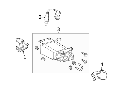 Emission Components for 2015 Toyota Venza #0