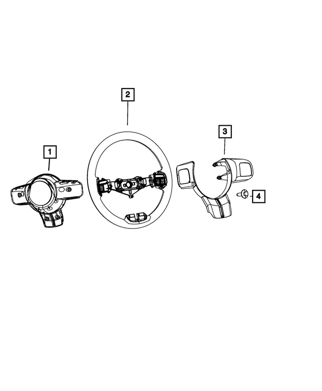 1TT66XDVAE - Steering: Steering Wheel for Mopar Image