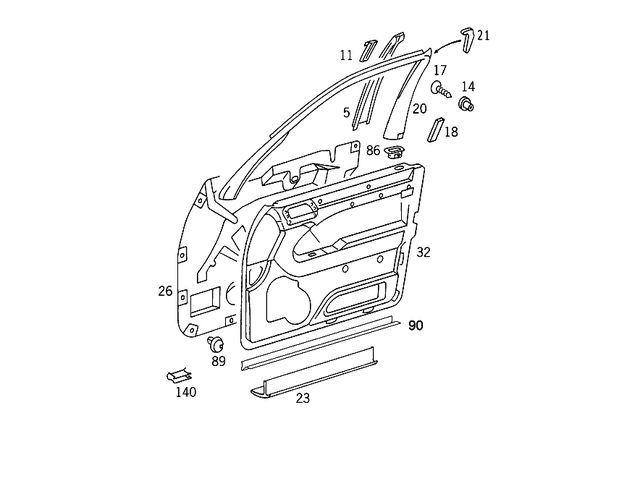 1407201748 - : Cap for Mercedes-Benz: 300SD, 400SE, 400SEL, 500SEL, S420 Image