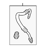 68029526AB - Steering: Power Steering Pressure Hose for SRT: Viper Image