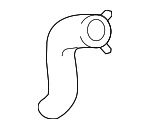 68028573AA - Steering: Power Steering Reservoir Hose for SRT: Viper Image