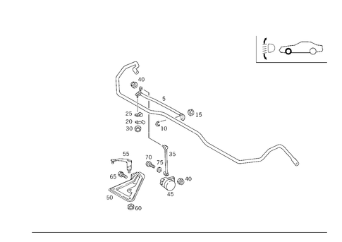 Regulation of Dynamic Headlamp Range Control, Rear for 1993 Mercedes-Benz 600SL #0