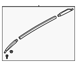 91151AL200 - : Roof Rail for Subaru: Outback Image