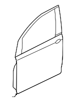 76004A9001 - Body: Door Shell for Kia: Sedona Image