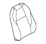 BDTS88132 - Body: Seat Back Pad for Mazda: 3, CX-30 Image