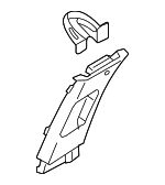 85858T6000 - Body: Upper Center Pillar Trim Clip for Kia Image