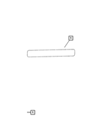 4894640AA - Labels: Door Glass Label for Mopar Image