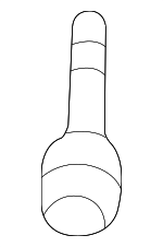 9011912154 - Suspension: Lateral Arm Bolt for Lexus: GS300, GS400, GS430, IS300 Image