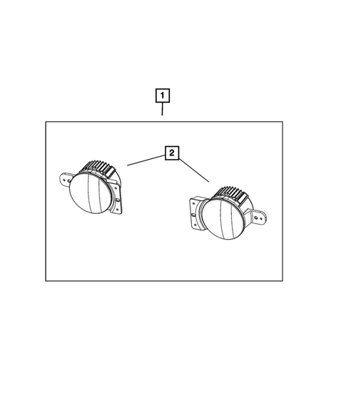 Fog Lights and Electrical for 2020 Jeep Gladiator #1