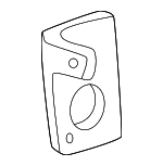 10285959 - Body: Track Cover Bracket for Buick: Terraza | Chevrolet: Uplander, Venture | Oldsmobile: Silhouette | Pontiac: Montana, Trans Sport | Saturn: Relay Image