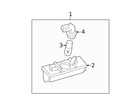License Lamps for 1998 Lexus GS300 #0