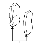 D106080B0A - : Brake Pads for Nissan Image