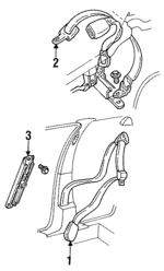 MC76RP8 - Electrical: Outer Belt Assembly for Chrysler: Concorde, LHS, New Yorker | Dodge: Intrepid Image