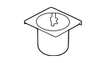 85737DO000CRN - Body: Storage Tray for Kia Image